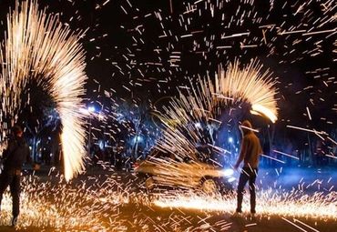 عکس | عجیب‌ترین تصویر از مصدومان چهارشنبه سوری